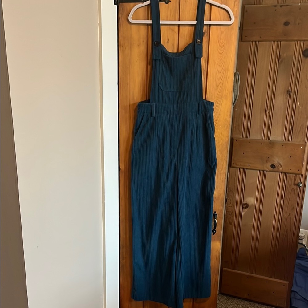 Blue corduroy Overalls